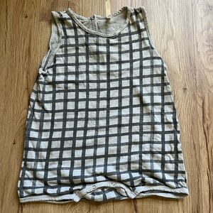 Rylee + Cru Grid Onesie